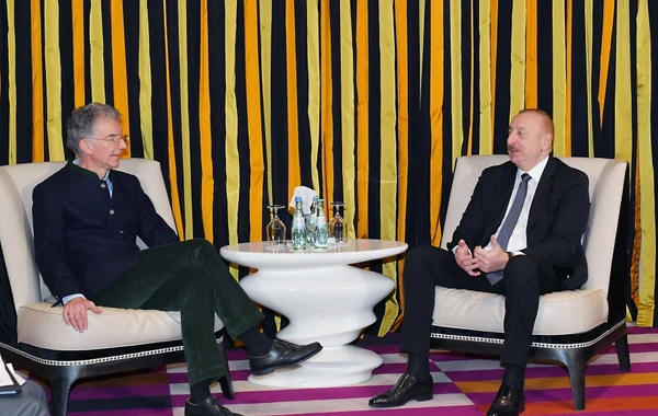 Azərbaycan Prezidenti Münxen Təhlükəsizlik Konfransının sədri ilə görüşüb - YENİLƏNİB - FOTO