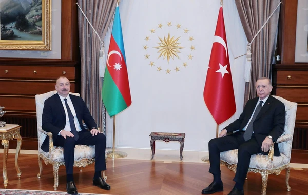 Azərbaycan və Türkiyə prezidentlərinin təkbətək görüşü olub - YENİLƏNİB - FOTO