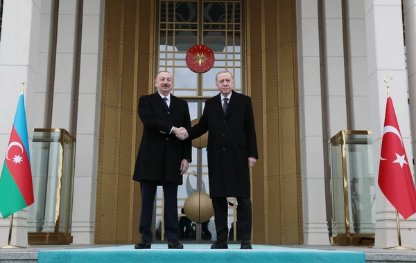 Prezident İlham Əliyevin Ankarada rəsmi qarşılanma mərasimi keçirilib - YENİLƏNİB - FOTO\VİDEO