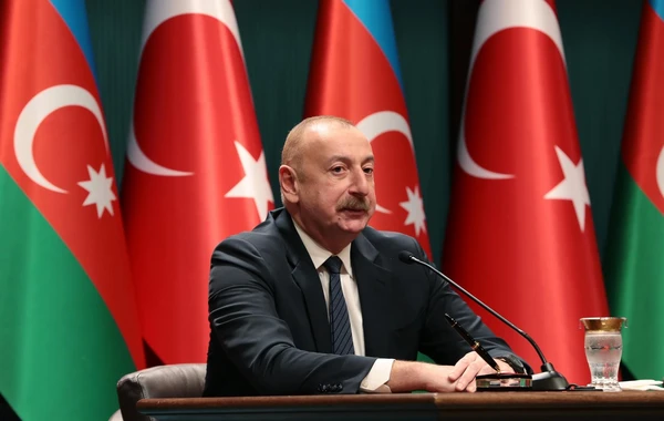 İlham Əliyev və Rəcəb Tayyib Ərdoğan mətbuata bəyanatla çıxış ediblər - YENİLƏNİB - FOTO/VİDEO