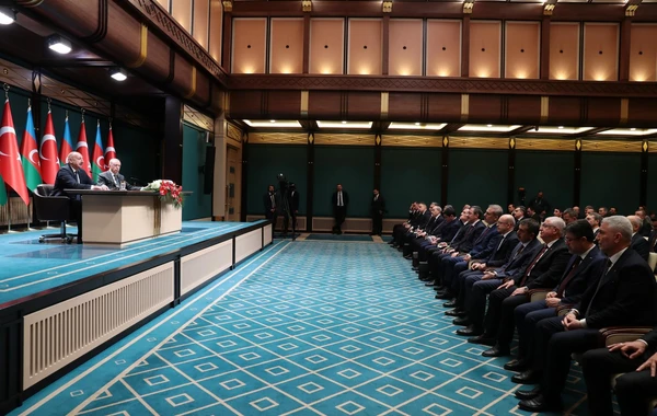 İlham Əliyev və Rəcəb Tayyib Ərdoğan mətbuata bəyanatla çıxış ediblər - YENİLƏNİB - FOTO/VİDEO