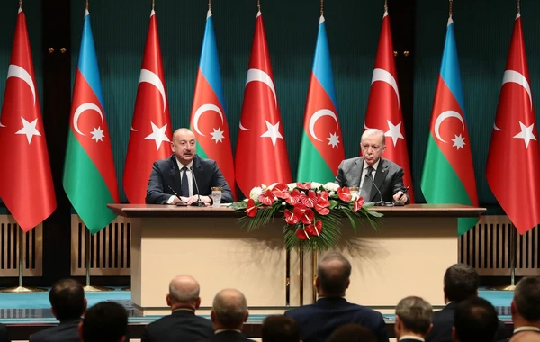 İlham Əliyev və Rəcəb Tayyib Ərdoğan mətbuata bəyanatla çıxış ediblər - YENİLƏNİB - FOTO/VİDEO