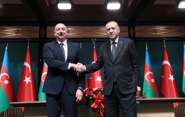 İlham Əliyev və Rəcəb Tayyib Ərdoğan mətbuata bəyanatla çıxış ediblər - YENİLƏNİB - FOTO/VİDEO