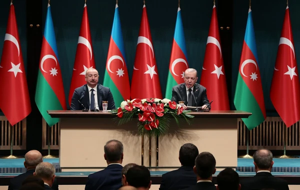 İlham Əliyev və Rəcəb Tayyib Ərdoğan mətbuata bəyanatla çıxış ediblər - YENİLƏNİB - FOTO/VİDEO