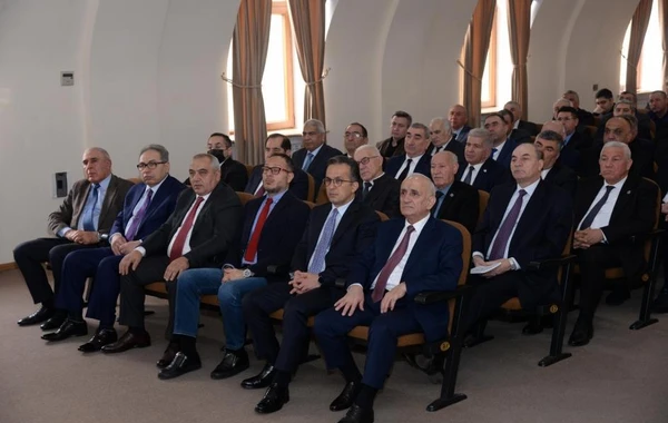 Qərbi Azərbaycanın rayonları və kəndləri üzrə icma sədrlərinin ilk toplantısı keçirilib - FOTO