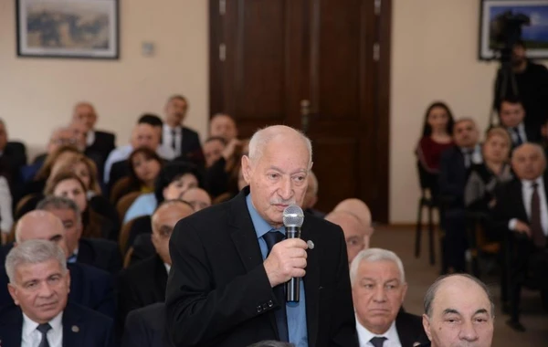 Qərbi Azərbaycanın rayonları və kəndləri üzrə icma sədrlərinin ilk toplantısı keçirilib - FOTO