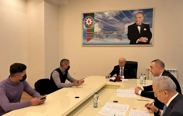Kəmaləddin Heydərov Masallıda vətəndaşları qəbul edib - FOTO