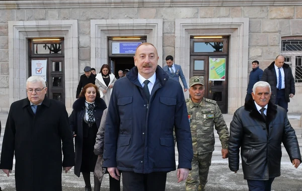 Ильхам Алиев заложил фундамент мемориала жертвам Ходжалинского геноцида - ОБНОВЛЕНО + ФОТО