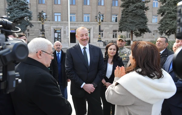 Ильхам Алиев заложил фундамент мемориала жертвам Ходжалинского геноцида - ОБНОВЛЕНО + ФОТО