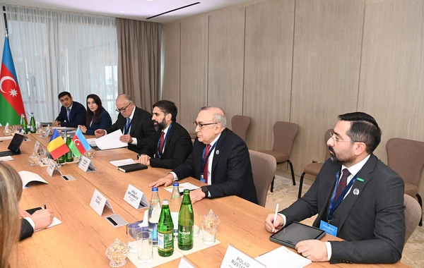 SOCAR-ın prezidenti Rumıniyanın energetika naziri ilə görüşüb - FOTO