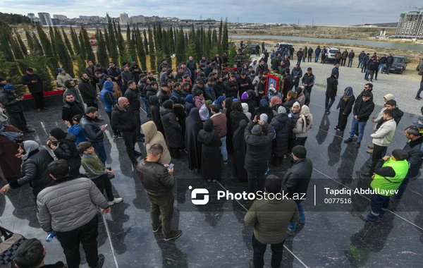 Hacı Şahinin anım mərasimi keçirilir - FOTO