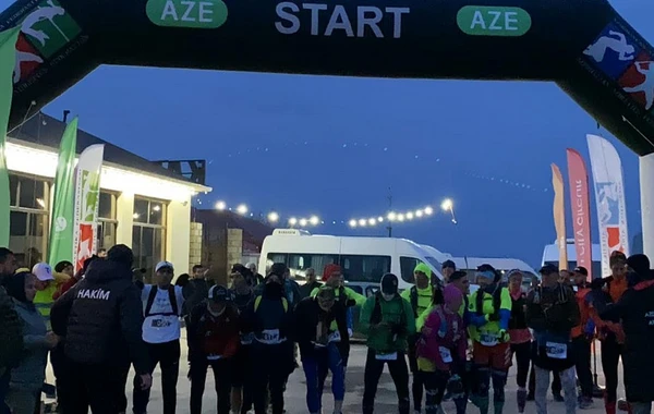 Xankəndi – Bakı ultra marafonunun 3-cü mərhələsi Hacıqabulda başa çatıb - FOTO