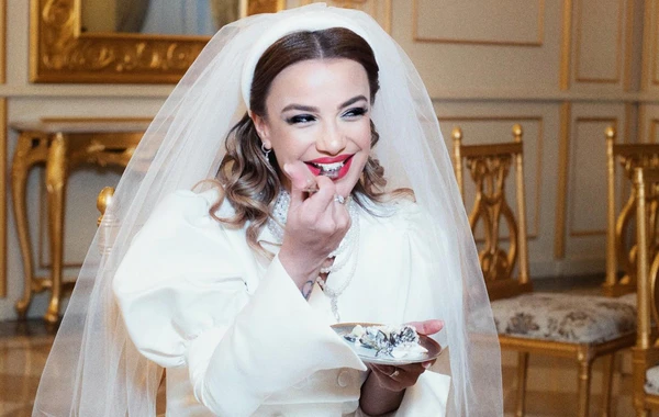 Azərbaycanlı müğənninin nikah mərasimindən GÖRÜNTÜLƏR - FOTO