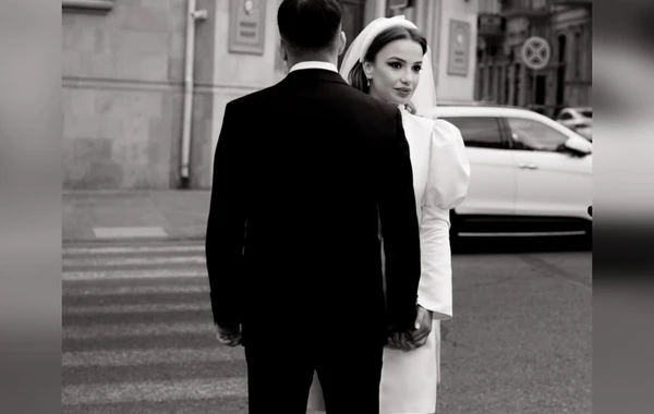 Azərbaycanlı müğənninin nikah mərasimindən GÖRÜNTÜLƏR - FOTO