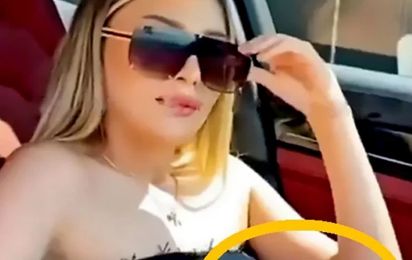 Lüks avtomobildə tapança ilə şəkil paylaşan fenomen saxlanıldı - FOTO
