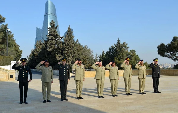 Azərbaycan və Pakistan generalları görüşdülər - FOTO