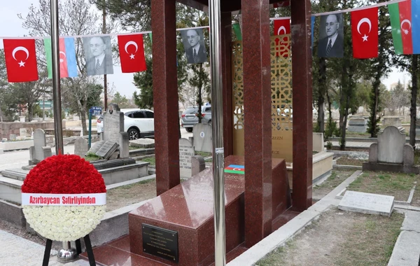 Məhəmməd Əmin Rəsulzadənin məzarının abadlaşdırılması istiqamətində kompleks işlər görülüb