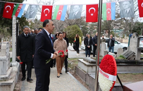 Məhəmməd Əmin Rəsulzadənin məzarının abadlaşdırılması istiqamətində kompleks işlər görülüb