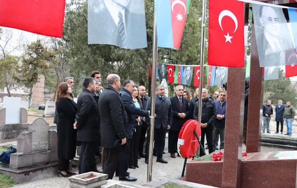 Məhəmməd Əmin Rəsulzadənin məzarının abadlaşdırılması istiqamətində kompleks işlər görülüb