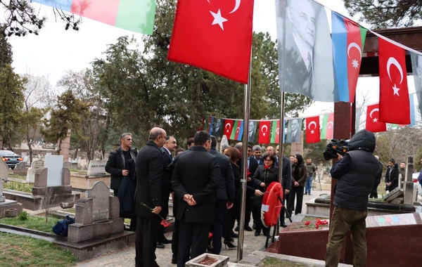 Məhəmməd Əmin Rəsulzadənin məzarının abadlaşdırılması istiqamətində kompleks işlər görülüb