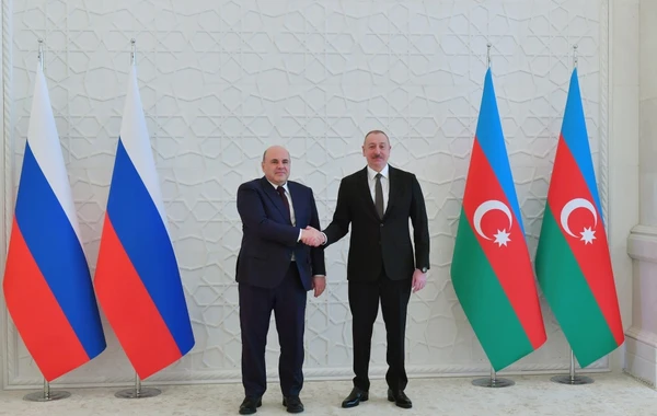 Prezident İlham Əliyev Rusiya Hökumətinin sədri ilə görüşüb - YENİLƏNİB - FOTO