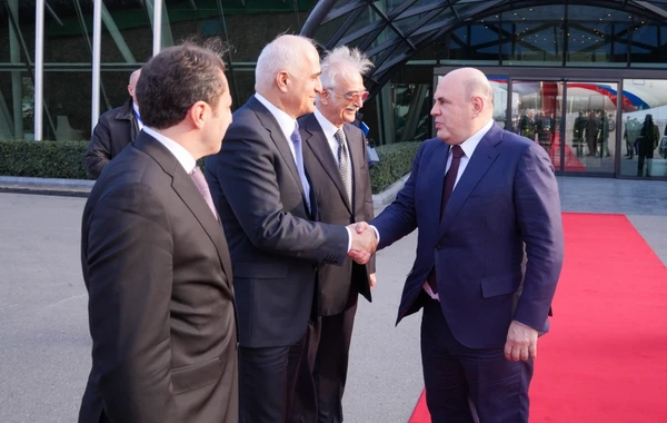 Rusiyanın baş nazirinin Azərbaycana səfəri başa çatdı - FOTO