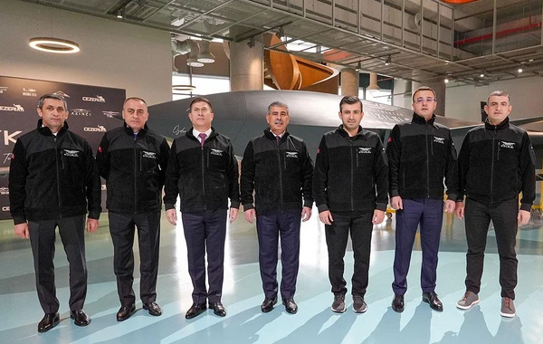 Azərbaycanın müdafiə naziri Selçuk Bayraktar ilə görüşüb - FOTO