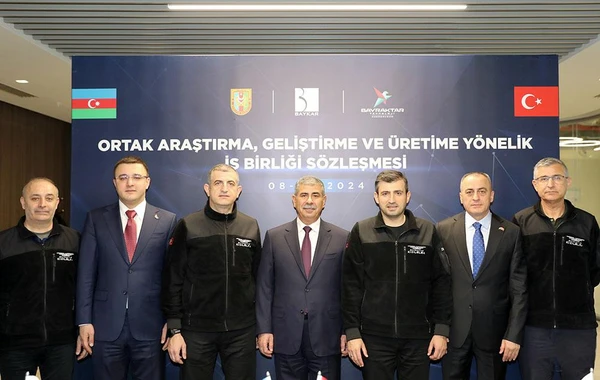 Azərbaycanın müdafiə naziri Selçuk Bayraktar ilə görüşüb - FOTO