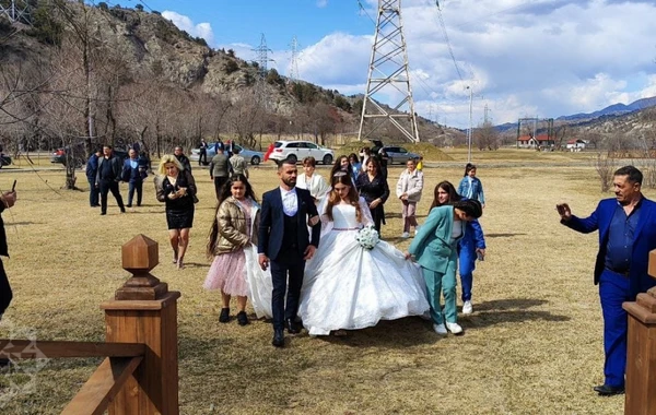 Laçında 32 ildən sonra ilk toy sədası eşidilib - FOTO