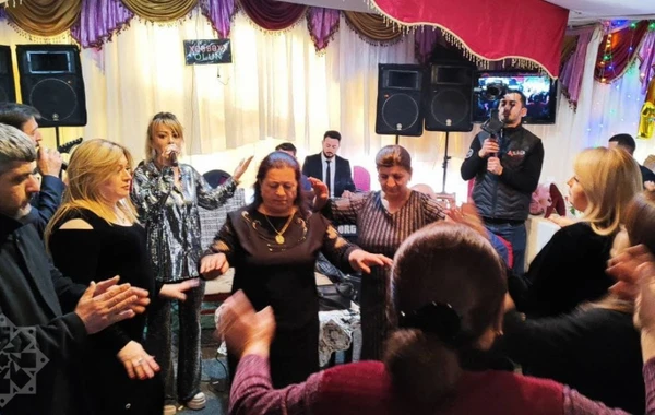 Laçında 32 ildən sonra ilk toy sədası eşidilib - FOTO