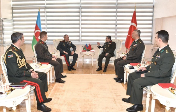 Hikmət Mirzəyev Türkiyənin ordu generalı ilə görüşüb - FOTO