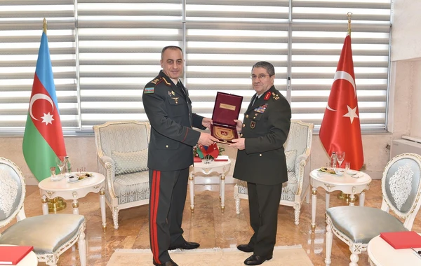Hikmət Mirzəyev Türkiyənin ordu generalı ilə görüşüb - FOTO