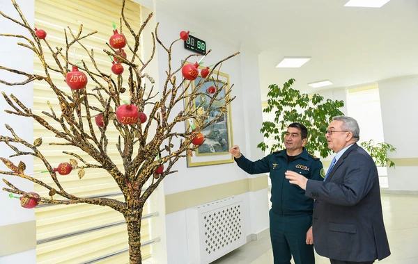Misir Mərdanov DSX Xüsusi Məktəbinin qonağı olub - FOTO/VİDEO