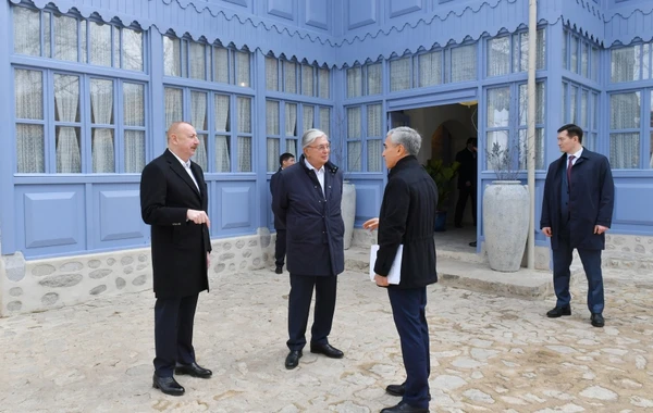 Президенты Азербайджана и Казахстана посетили Шушу - ОБНОВЛЕНО + ФОТО