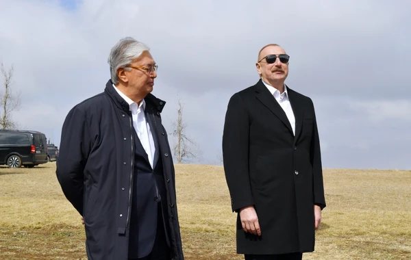 Azərbaycan və Qazaxıstan prezidentləri Şuşaya səfər ediblər - YENİLƏNİB - FOTO