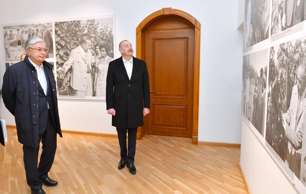 Azərbaycan və Qazaxıstan prezidentləri Şuşaya səfər ediblər - YENİLƏNİB - FOTO