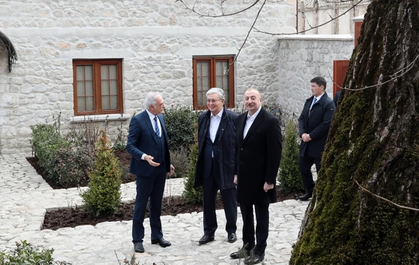 Azərbaycan və Qazaxıstan prezidentləri Şuşaya səfər ediblər - YENİLƏNİB - FOTO