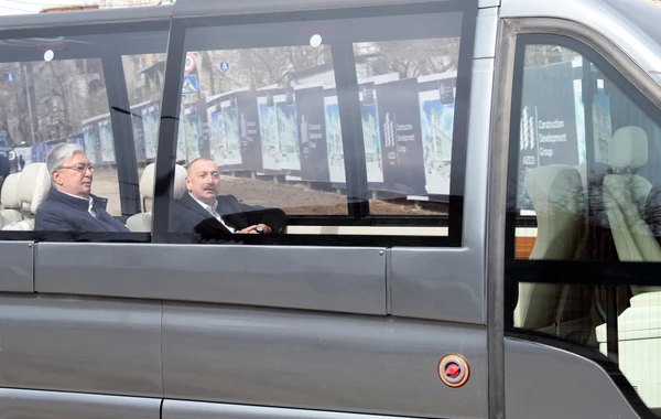 Azərbaycan və Qazaxıstan prezidentləri Şuşaya səfər ediblər - YENİLƏNİB - FOTO