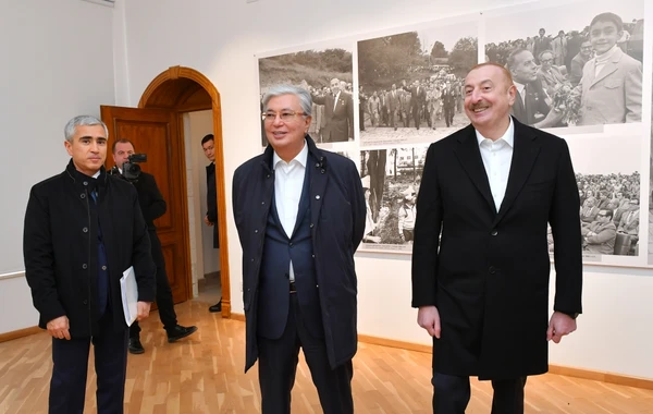 Azərbaycan və Qazaxıstan prezidentləri Şuşaya səfər ediblər - YENİLƏNİB - FOTO