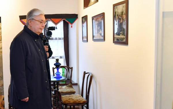 Azərbaycan və Qazaxıstan prezidentləri Şuşaya səfər ediblər - YENİLƏNİB - FOTO