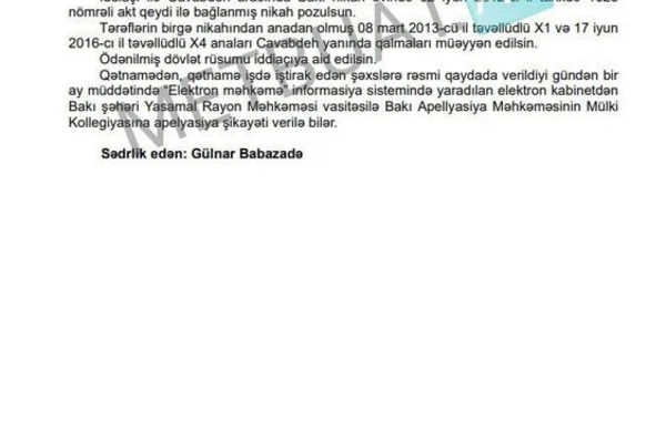 Qızının ailəsinin dağıldığı deyilən deputatın oğlu da boşandı - FOTO