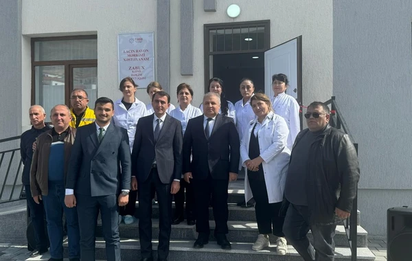 İşğaldan azad olunan Zabux kəndində ilk həkim məntəqəsi açılıb - FOTO