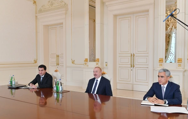 Ильхам Алиев принял спецпредставителя правительства Китая по европейским вопросам - ОБНОВЛЕНО + ФОТО