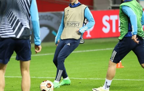 “Qarabağ” “Bayer”lə oyundan əvvəl məşqə çıxıb - FOTO