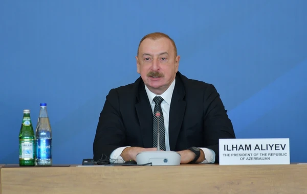 Bakıda XI Qlobal Bakı Forumu işə başlayıb, İlham Əliyev iştirak edib - YENİLƏNİB + FOTO
