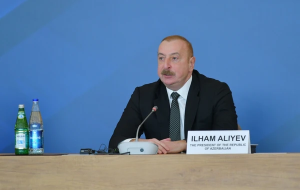 Bakıda XI Qlobal Bakı Forumu işə başlayıb, İlham Əliyev iştirak edib - YENİLƏNİB + FOTO
