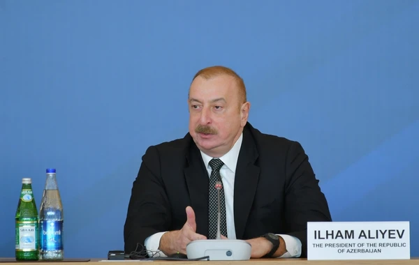 Bakıda XI Qlobal Bakı Forumu işə başlayıb, İlham Əliyev iştirak edib - YENİLƏNİB + FOTO