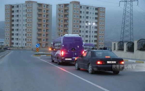 Növbəti köç karvanı Füzuliyə yola salınıb - FOTO