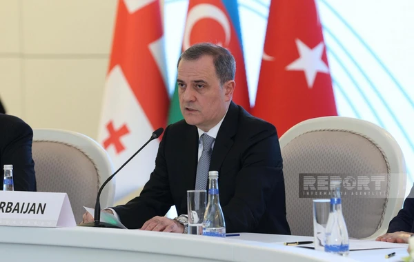 Azərbaycan, Gürcüstan və Türkiyə XİN başçılarının müzakirə etdikləri məsələlər açıqlanıb - FOTO - YENİLƏNİB 3