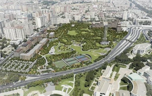 Bakıda yeni park salınır: Yeraltı keçidin tikintisinə başlanıldı - FOTO/VİDEO